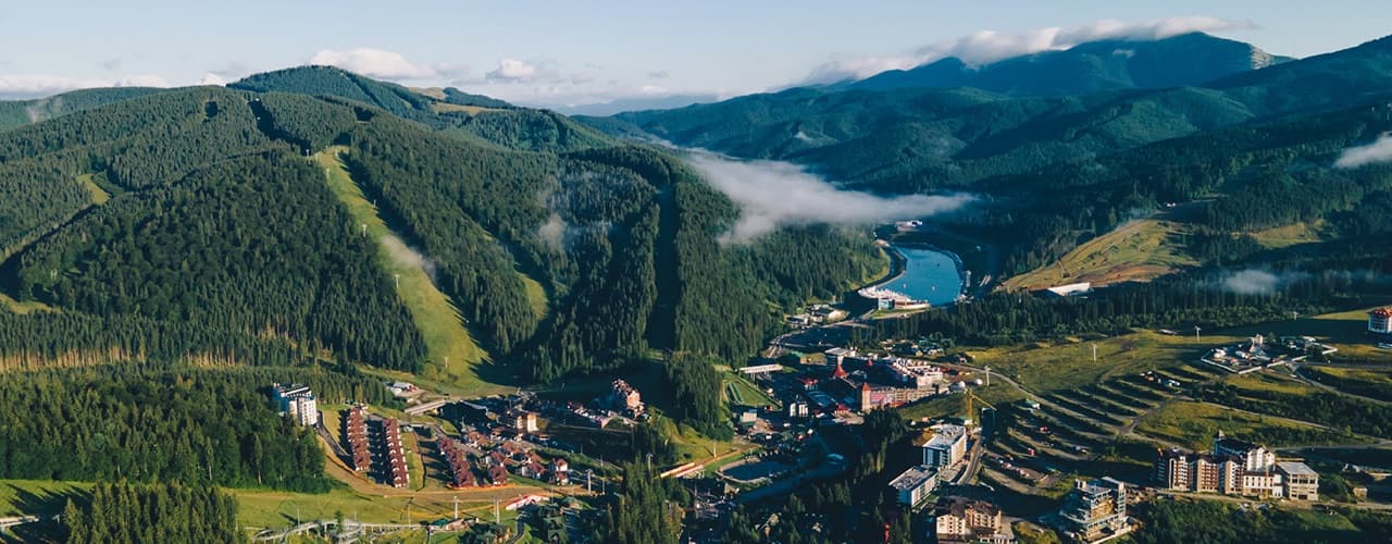 Панорама Буковеля